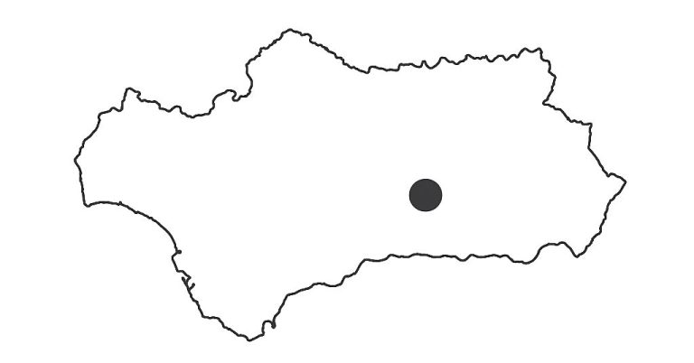 mapa alpujarra blanco negro